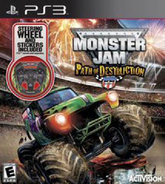 Monster Jam: Path of Destruction with Wheel