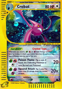 Crobat - 147/144 - Holo Secret Rare