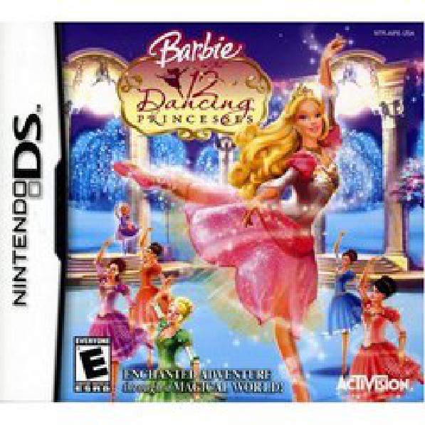 Barbie 12 Dancing Princesses Video Games Nintendo DS Video Games Treasure Chest Games