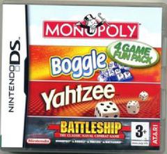 Monopoly / Boggle / Yahtzee / Battleship