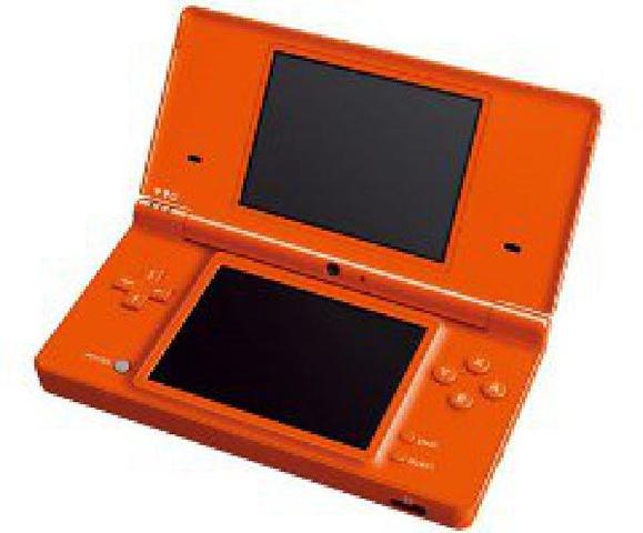 Orange Nintendo DSi System