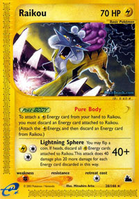 Raikou - 28/144 - Rare