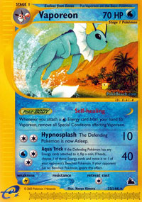 Vaporeon - 33/144 - Rare