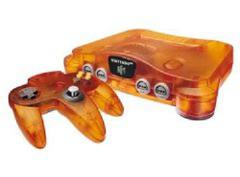 Funtastic Fire Orange Nintendo 64 System