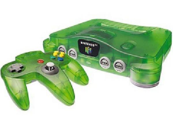 Funtastic Jungle Green Nintendo 64 System