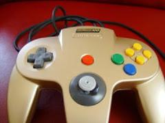 Gold Nintendo 64 Controller