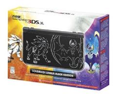 New Nintendo 3DS XL Solgaleo Lunala Black Edition