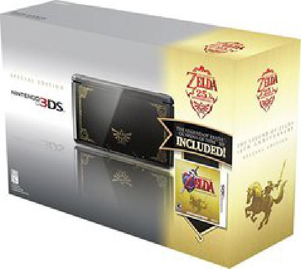 Nintendo 3DS Black Zelda Limited Edition