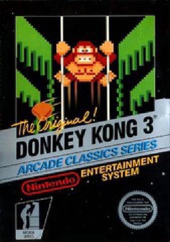 Donkey Kong 3 [5 Screw] (NES)