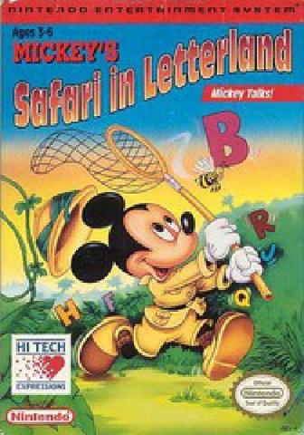 Mickeys Safari in Letterland