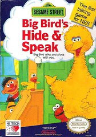 Sesame Street Big Birds Hide and Speak