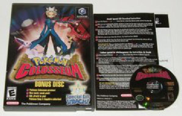 Pokemon Colosseum Bonus newest Disc