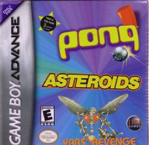 Asteroids / Pong / Yars Revenge