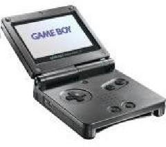 Black Gameboy Advance SP