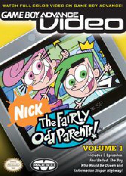 GBA Video Fairly Odd Parents Volume 1 GBA Video Fairly Odd Parents Volume 1