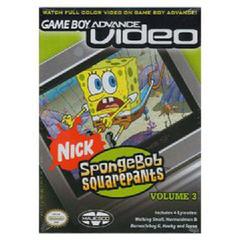 GBA Video SpongeBob SquarePants Volume 3