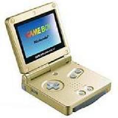 Gold Gameboy Advance SP