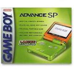 Lime and Orange Gameboy Advance SP