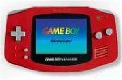 Red Gameboy Advance System