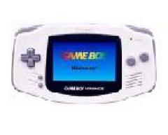 White Gameboy Advance System