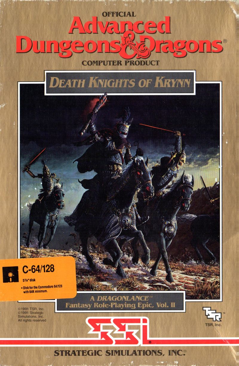 Advanced Dungeons & Dragons Death Knights of Krynn