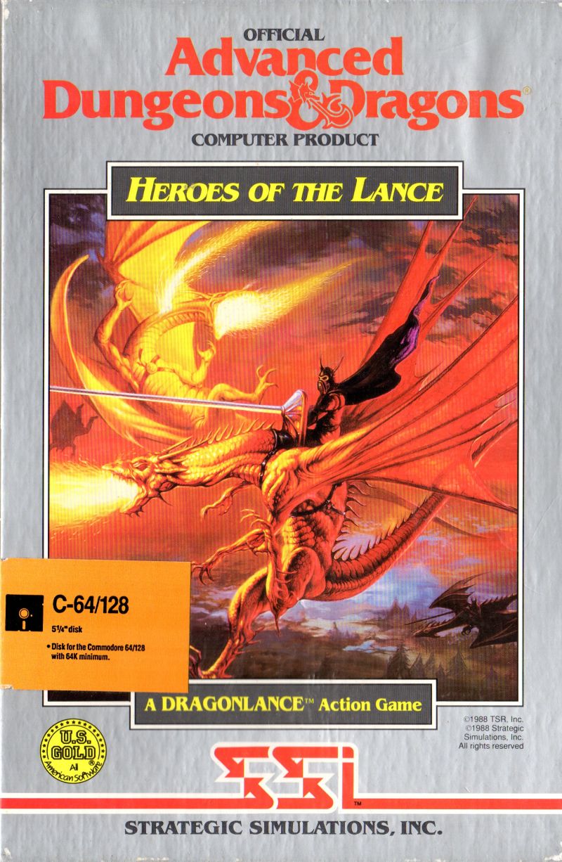 Advanced Dungeons & Dragons Heroes of the Lance