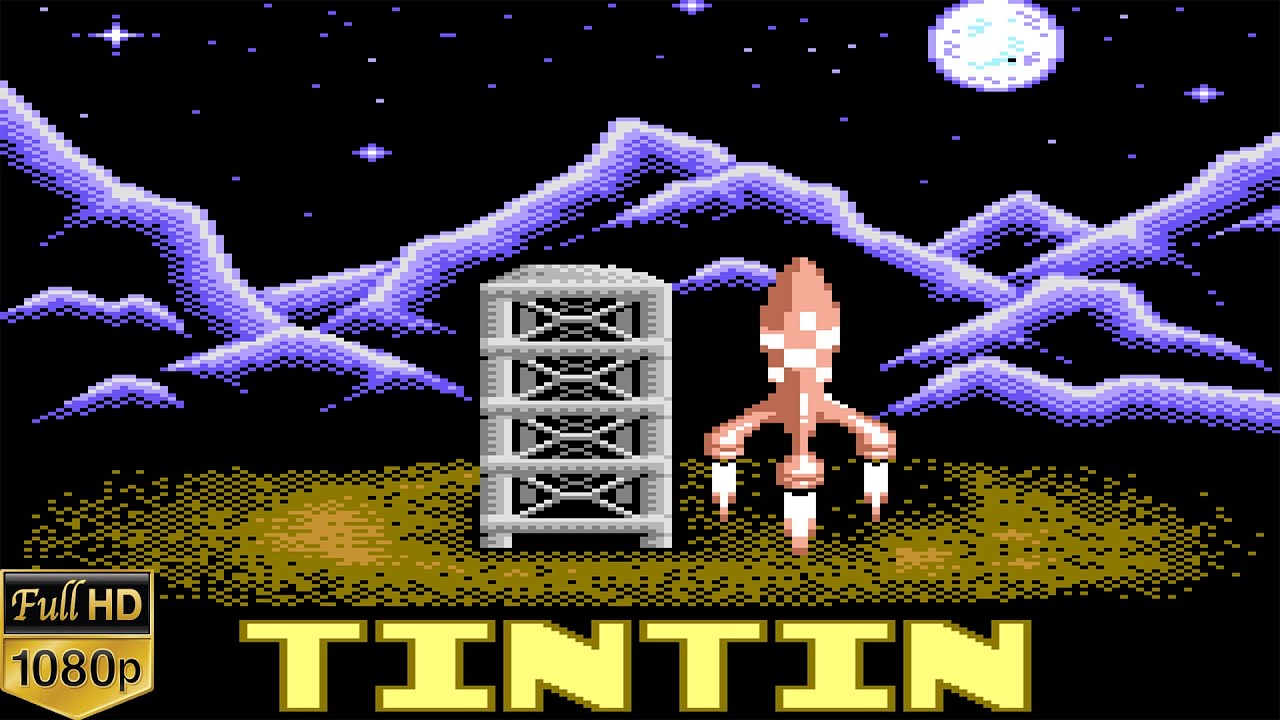TinTin on the Moon