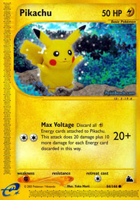 Pikachu - 84/144 - Common