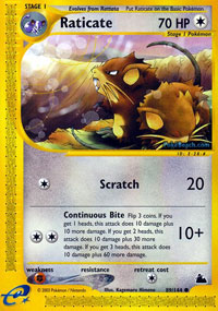 Raticate - 89/144 - Common