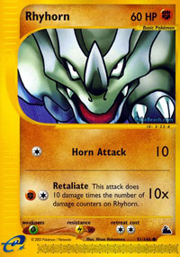 Rhyhorn - 91/144 - Common