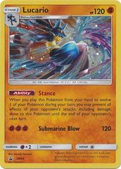 Lucario - SM54 - Cosmos Holo Promo - SM Black Star Promo