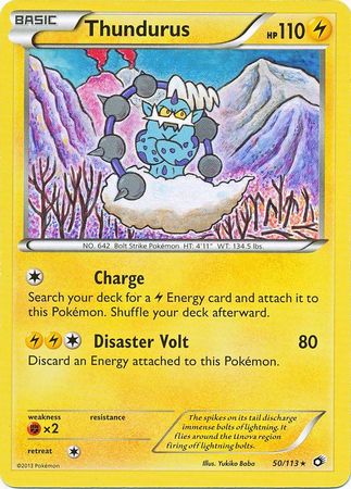 Thundurus - 50/113 - Non-Holo Rare