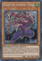 Secret Six Samurai - Fuma - SPWA-EN001 - Secret Rare - 1st Edition