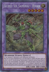 Secret Six Samurai - Rihan - SPWA-EN006 - Secret Rare - 1st Edition