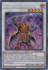 Legendary Six Samurai - Shi En - SPWA-EN011 - Secret Rare - 1st Edition