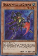 Magical Musketeer Kidbrave - SPWA-EN018 - Super Rare - 1st Edition