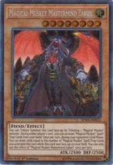 Magical Musket Mastermind Zakiel - SPWA-EN022 - Secret Rare - 1st Edition