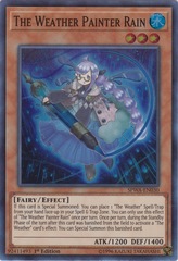 The Weather Painter Rain - SPWA-EN030 - Super Rare - 1st Edition