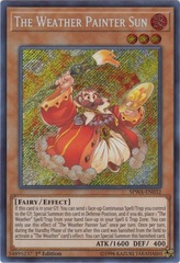 The Weather Painter Sun - SPWA-EN032 - Secret Rare - 1st Edition