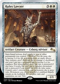 Rules Lawyer - Foil