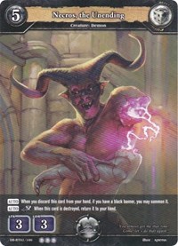 Necros, the Unending - DB-BT02/100 - R Necros, the Unending - DB-BT02/100 - R
