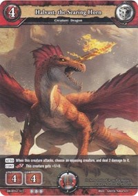 Halvast, the Searing Horn - DB-BT02/077 - R Halvast, the Searing Horn - DB-BT02/077 - R