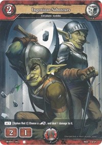 Ingenious Saboteurs - DB-BT02/091 - C Ingenious Saboteurs - DB-BT02/091 - C