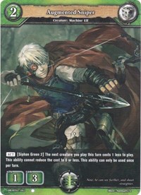 Augmented Sniper - DB-BT02/042 - C - Foil Augmented Sniper - DB-BT02/042 - C - Foil