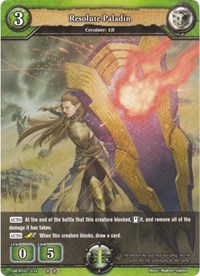 Resolute Paladin - DB-BT02/034 - U - Foil Resolute Paladin - DB-BT02/034 - U - Foil