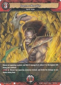 Supreme Brutality - DB-BT02/095 - C - Foil Supreme Brutality - DB-BT02/095 - C - Foil