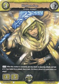 Highborn Sage - DB-BT02/014 - C - Foil Highborn Sage - DB-BT02/014 - C - Foil