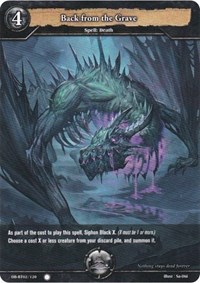 Back from the Grave - DB-BT02/120 - C - Foil Back from the Grave - DB-BT02/120 - C - Foil