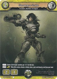 Chromegear Zealot - DB-BT02/017 - C - Foil Chromegear Zealot - DB-BT02/017 - C - Foil