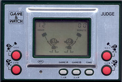 Game & Watch: Judge (Single Screen - Silver Series)